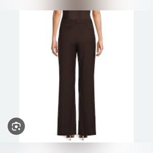 Alex Marie Dark Brown Wide Leg Pants, size 14